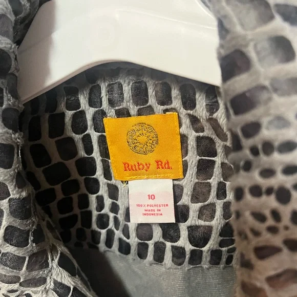Ruby Rd. Reptile Patterned Jacket - Picture 2 of 4